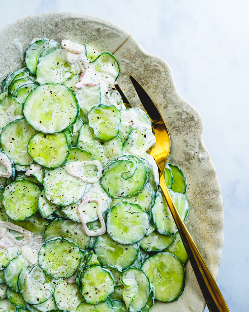 Cucumber salad