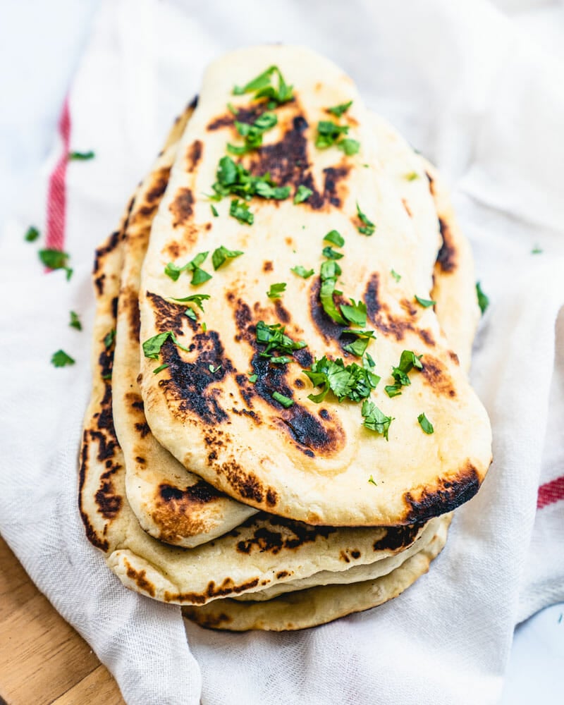 Garlic naan