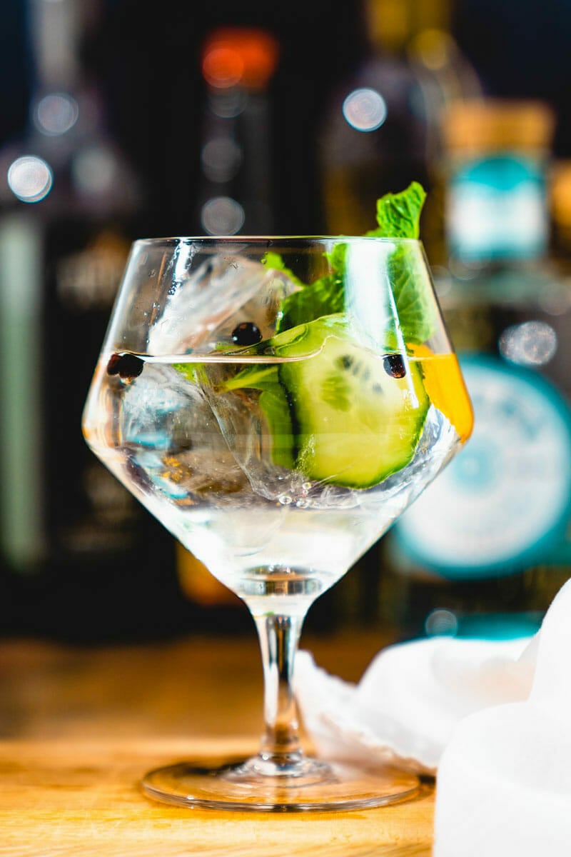Gin and tonic