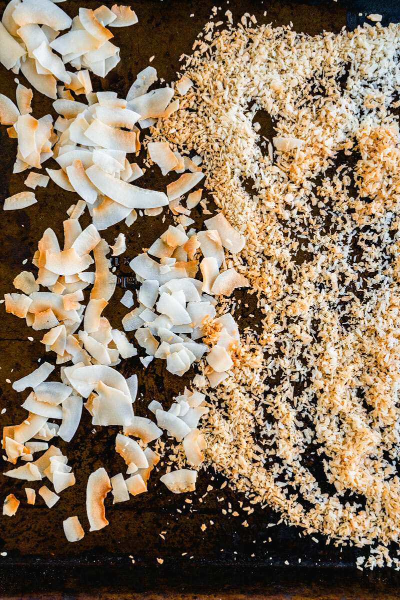 How to toast coconut in the oven