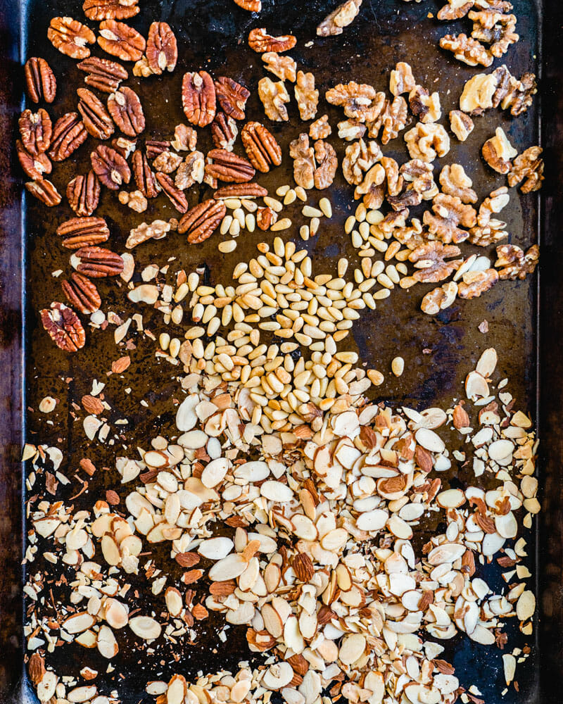 How to toast nuts in the oven