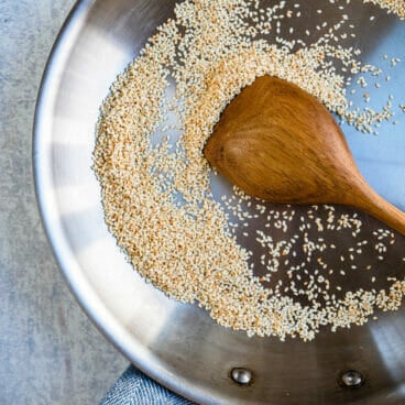 How to toast sesame seeds