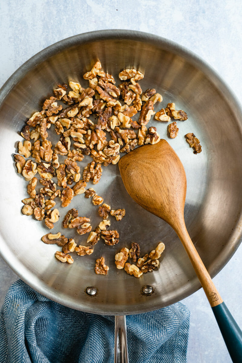 Toasted walnuts
