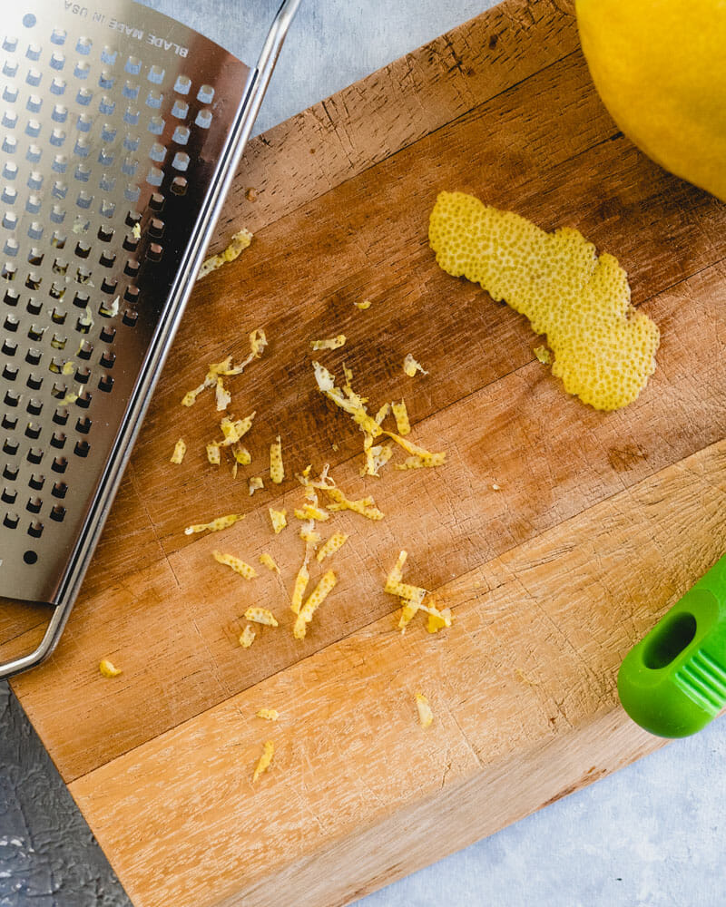 Lemon zest