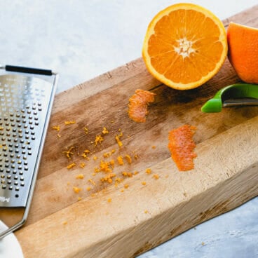 How to zest an orange