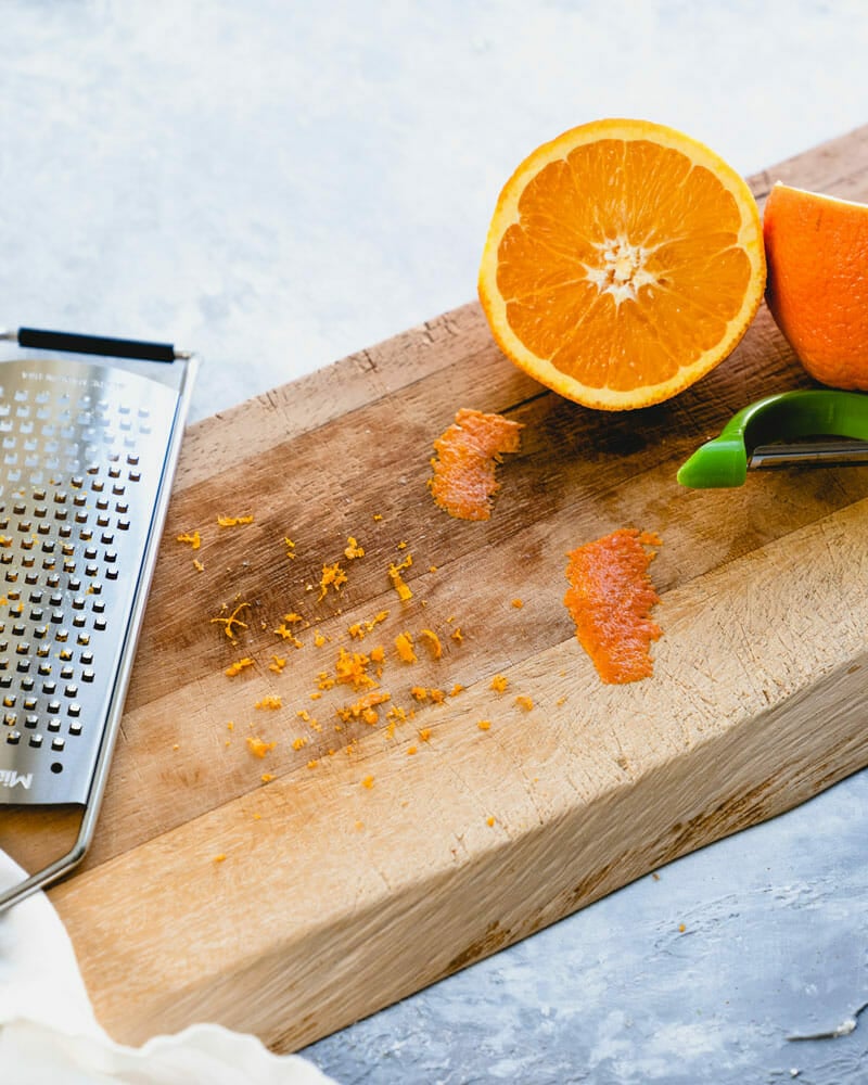 How to zest an orange