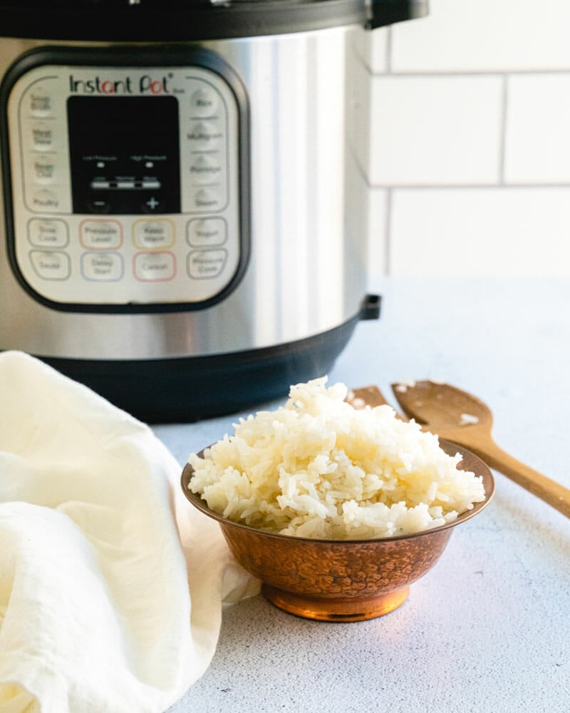 Pressure cooker jasmine rice