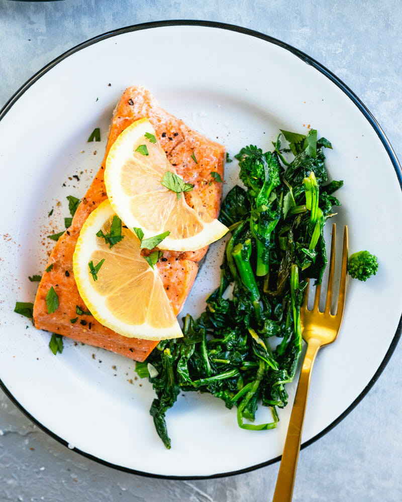 Instant pot salmon