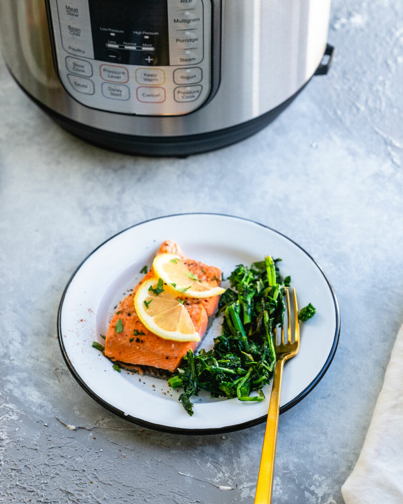 Instant pot salmon