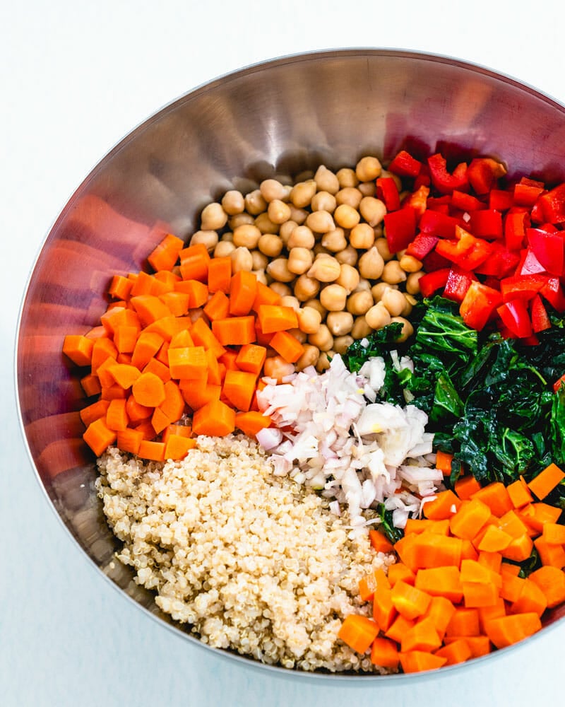 Kale quinoa salad