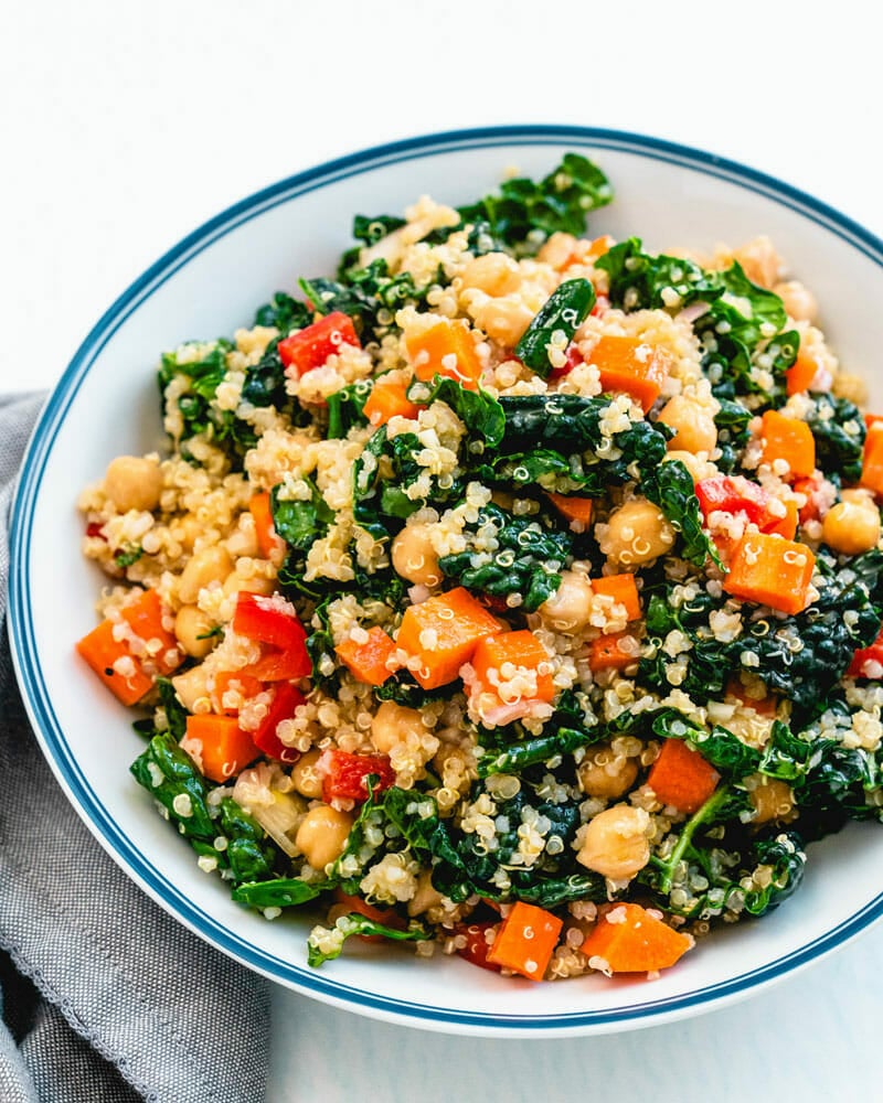 Kale quinoa salad