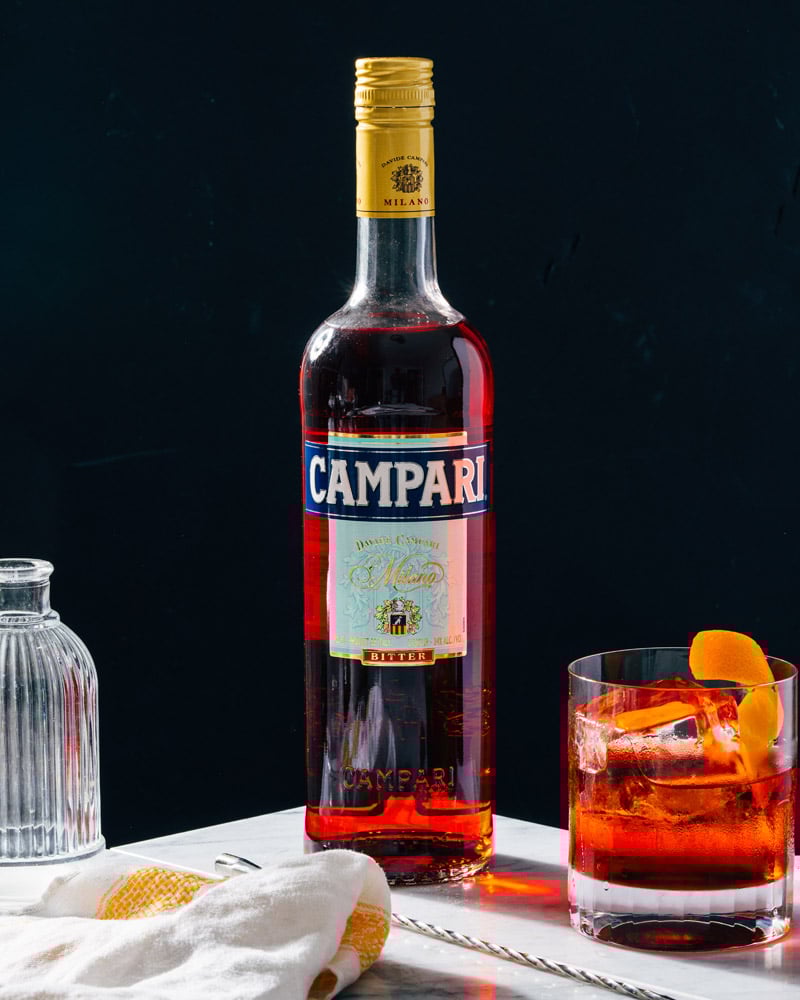 Negroni ingredients