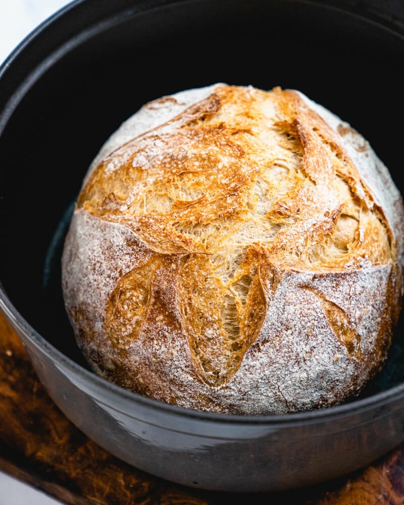 Easy no knead bread