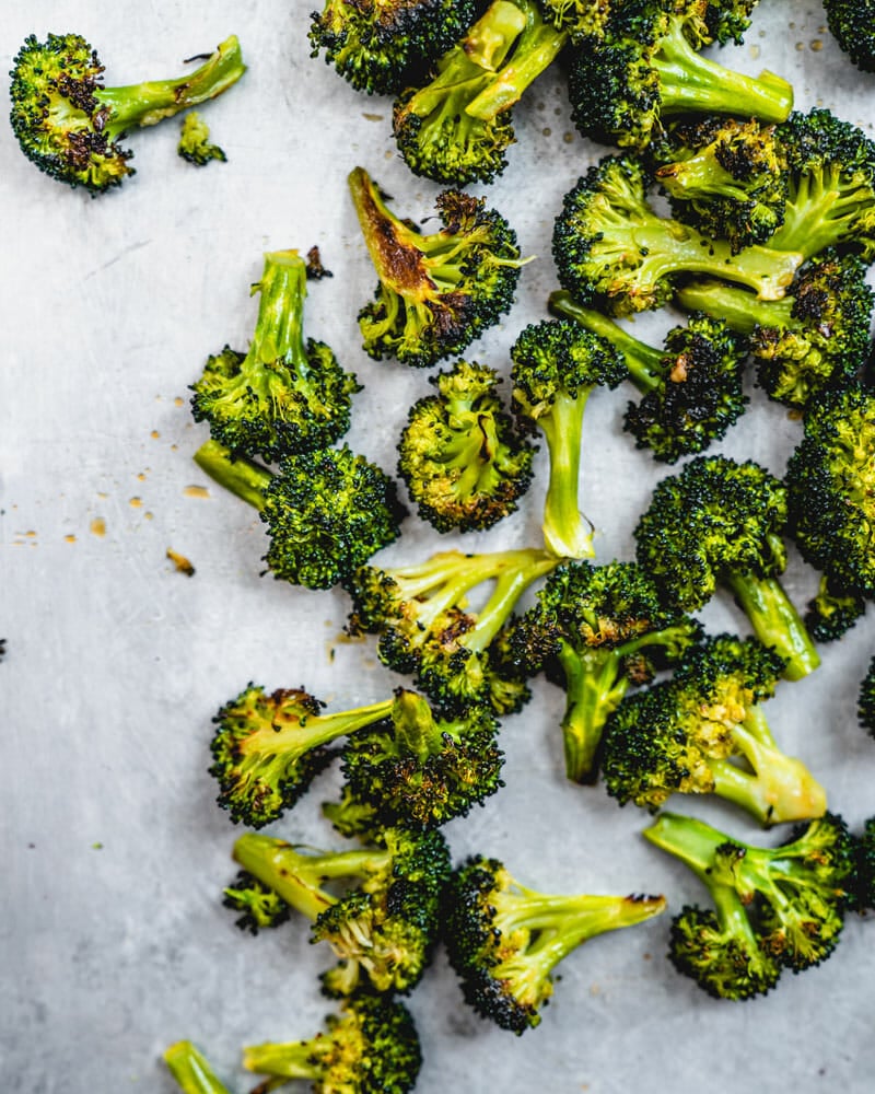 Oven roasted broccoli