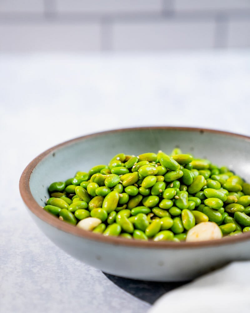 Shelled edamame recipe