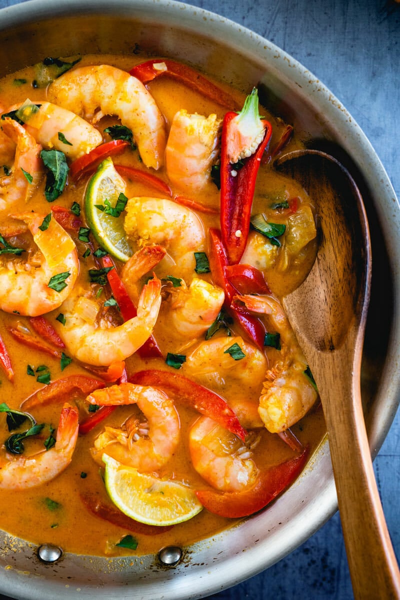 Shrimp curry