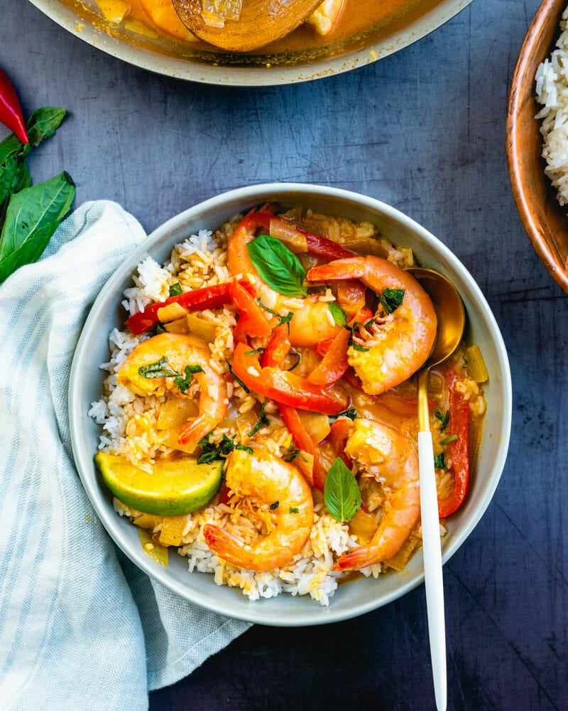 Shrimp curry