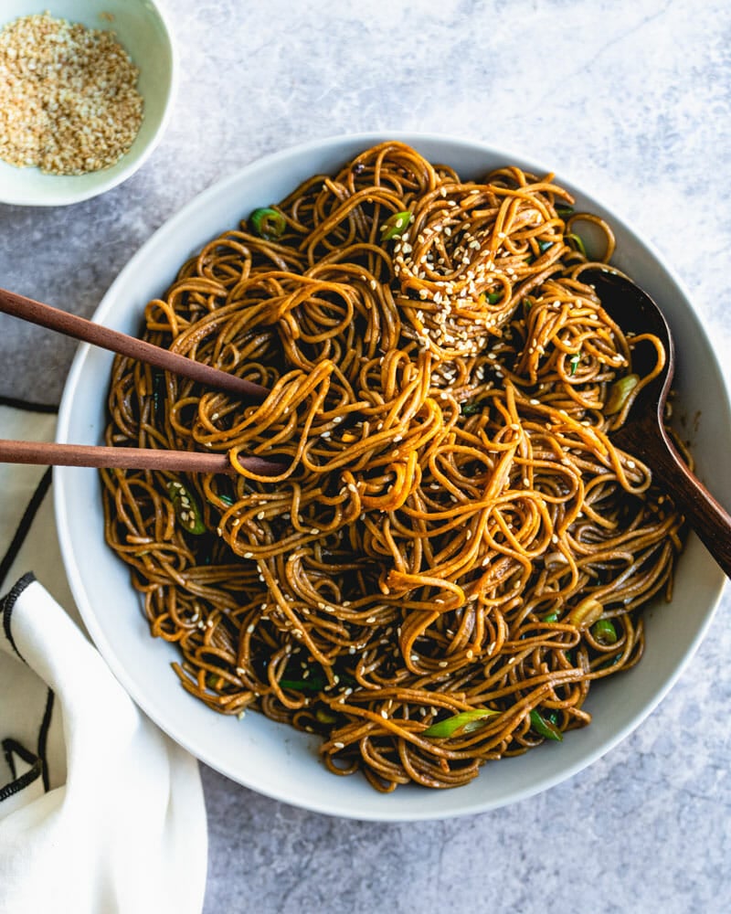 Soba noodles