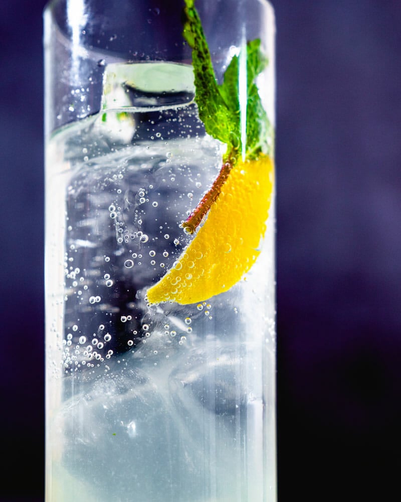 Southside Fizz cocktail