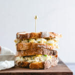 Tuna salad with egg