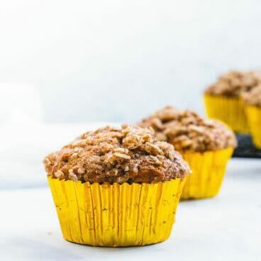 Vegan banana muffins