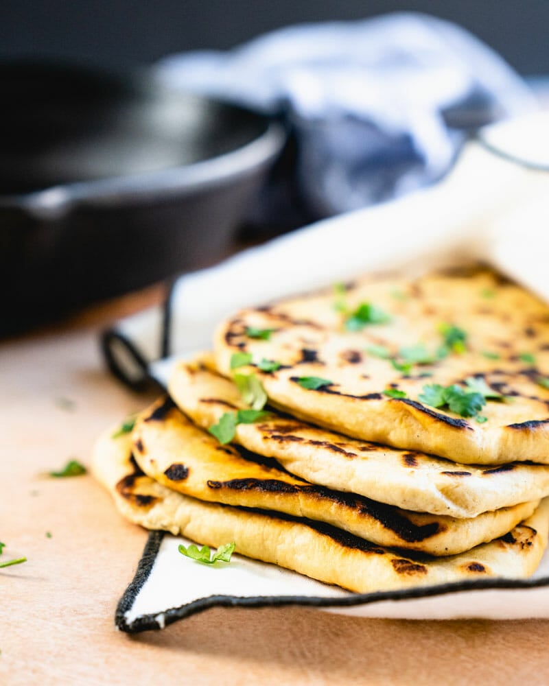 Vegan naan