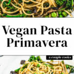 Vegan Pasta Primavera