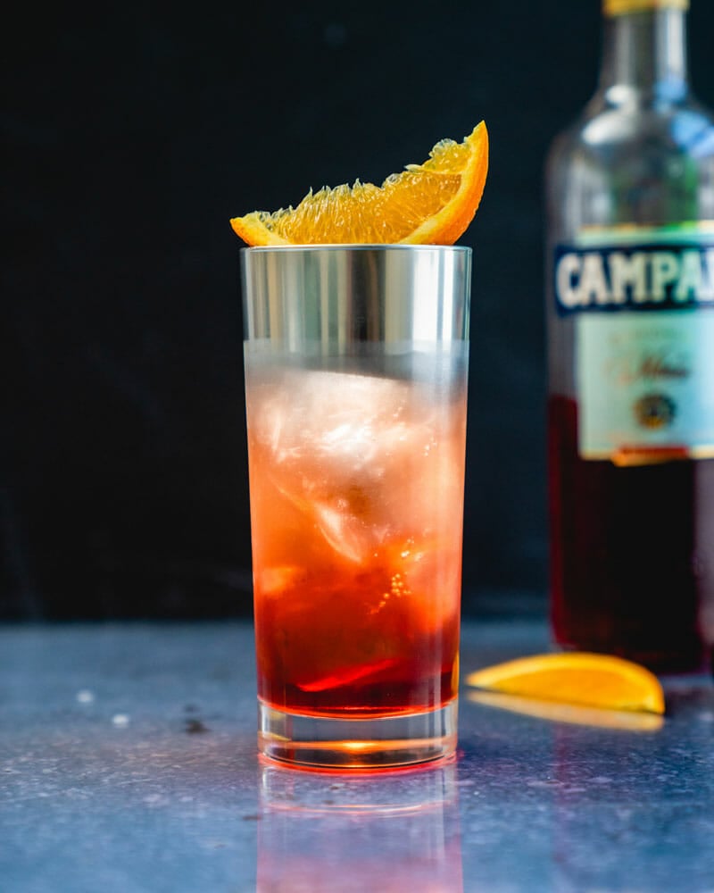 Americano with campari