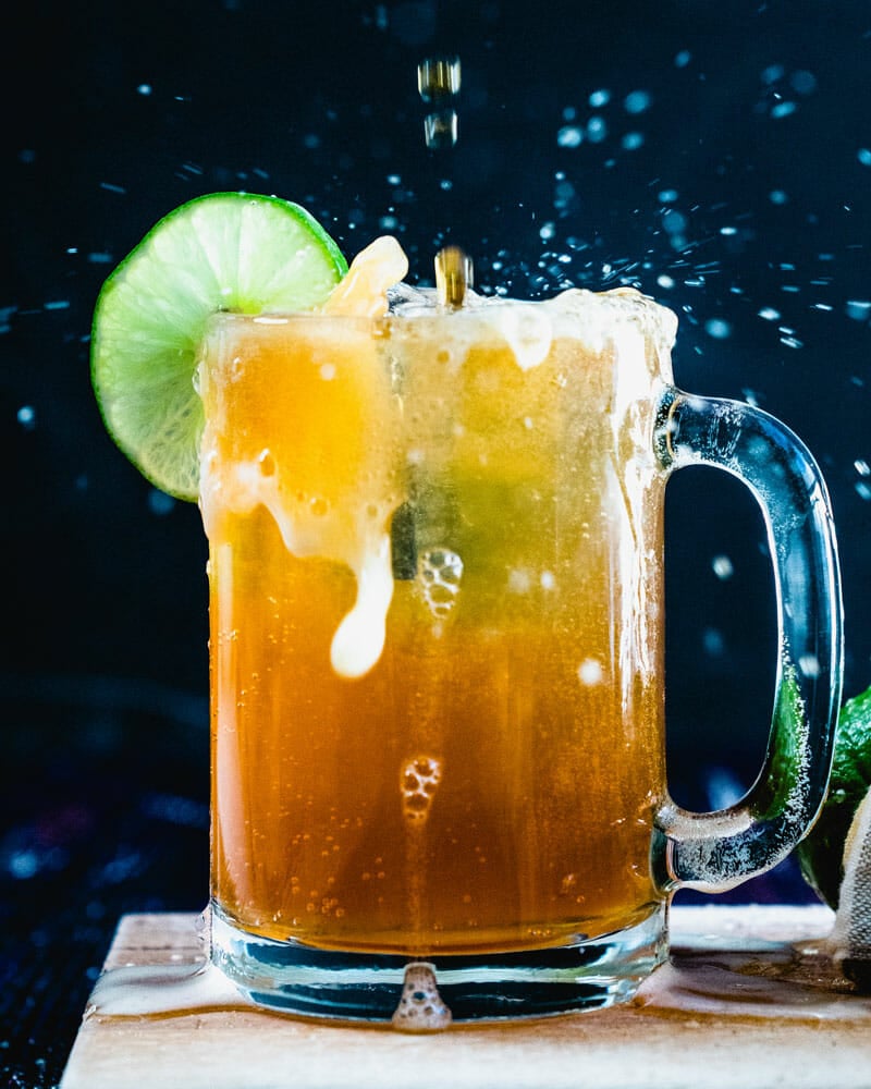 Beer margarita recipe.
