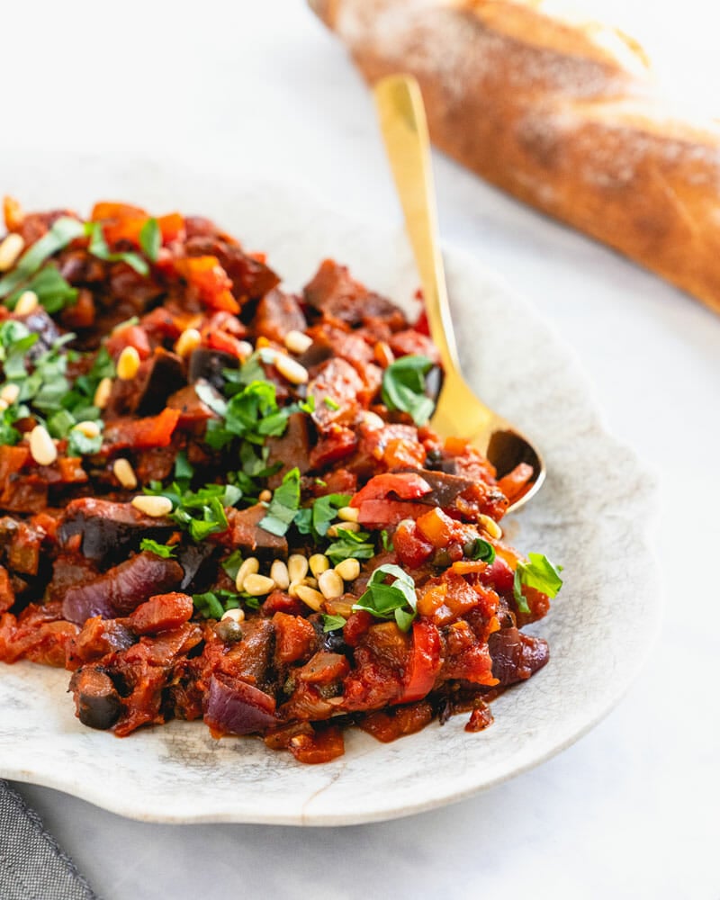 Eggplant caponata