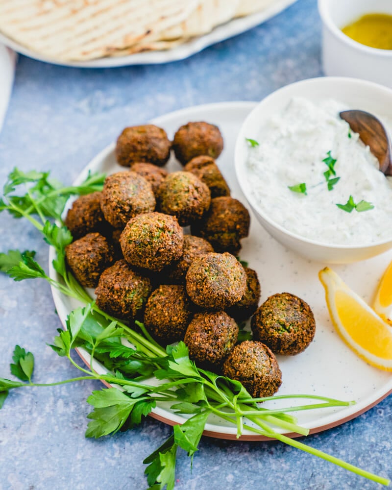 Authentic falafel