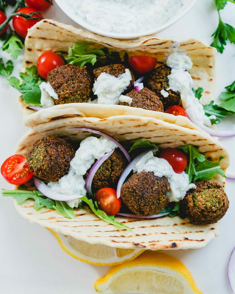Falafel sandwich