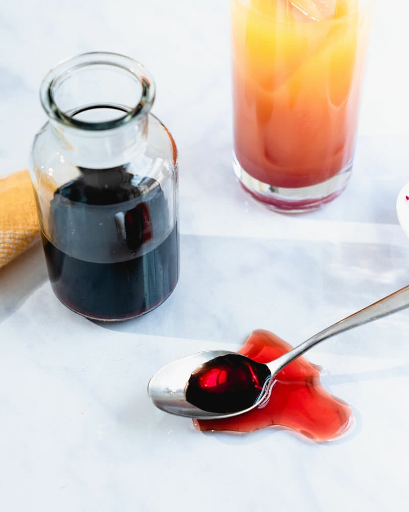 Grenadine syrup