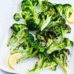 Grilled broccoli