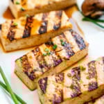 Grilled tofu
