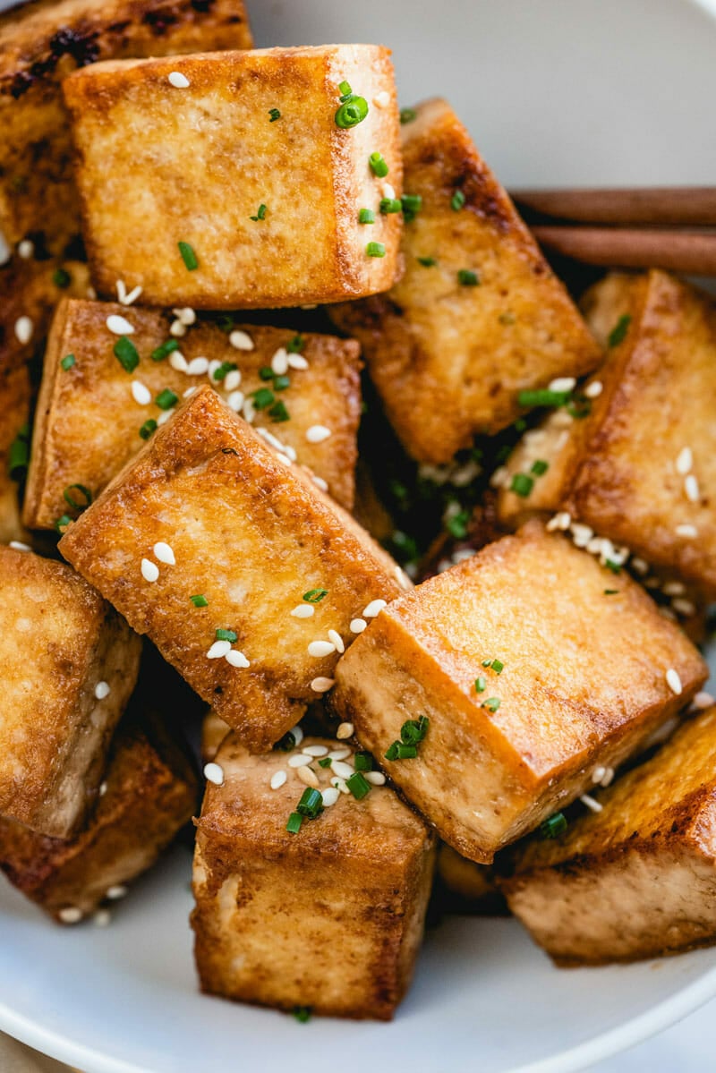 Fried tofu