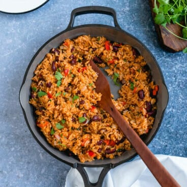 Spanish rice and beans
