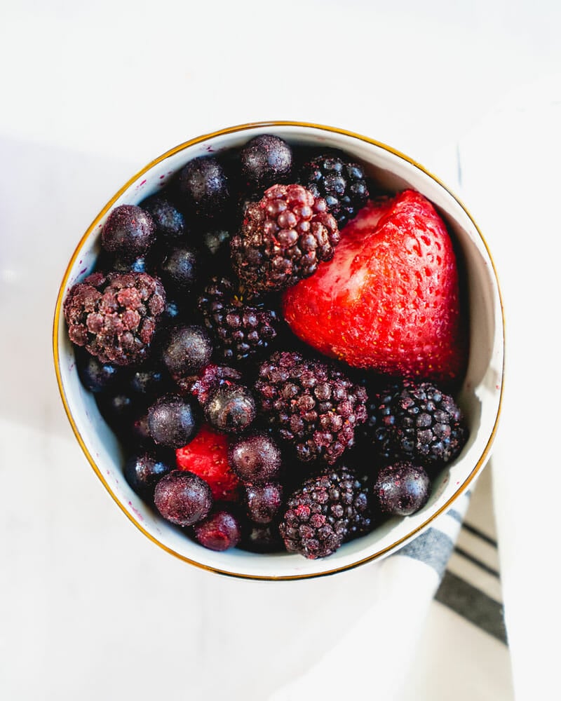 Frozen berries