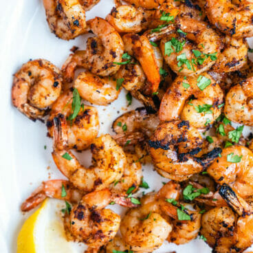 Blackened shrimp