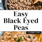 Easy Black Eyed Peas