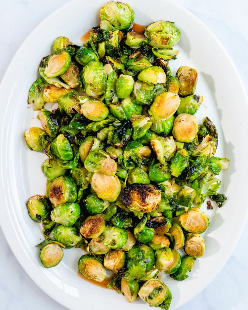 Grilled Brussels sprouts
