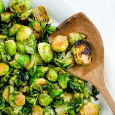 Grilled Brussels sprouts