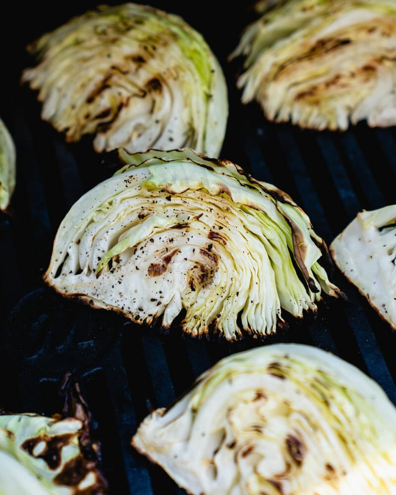 How to grill cabbage