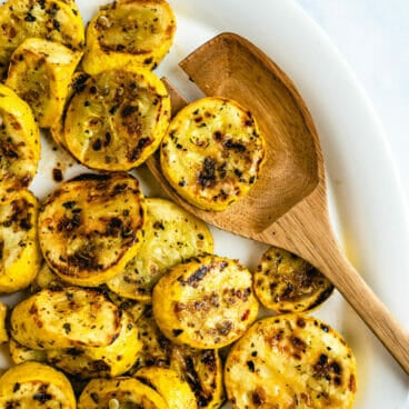 Grilled squash