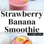 Strawberry Banana Smoothie