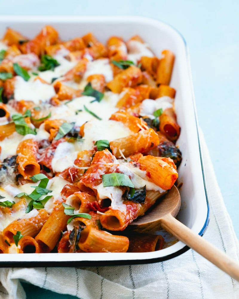 Baked rigatoni
