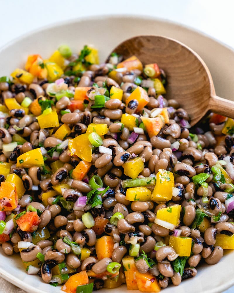 Black eyed pea salad
