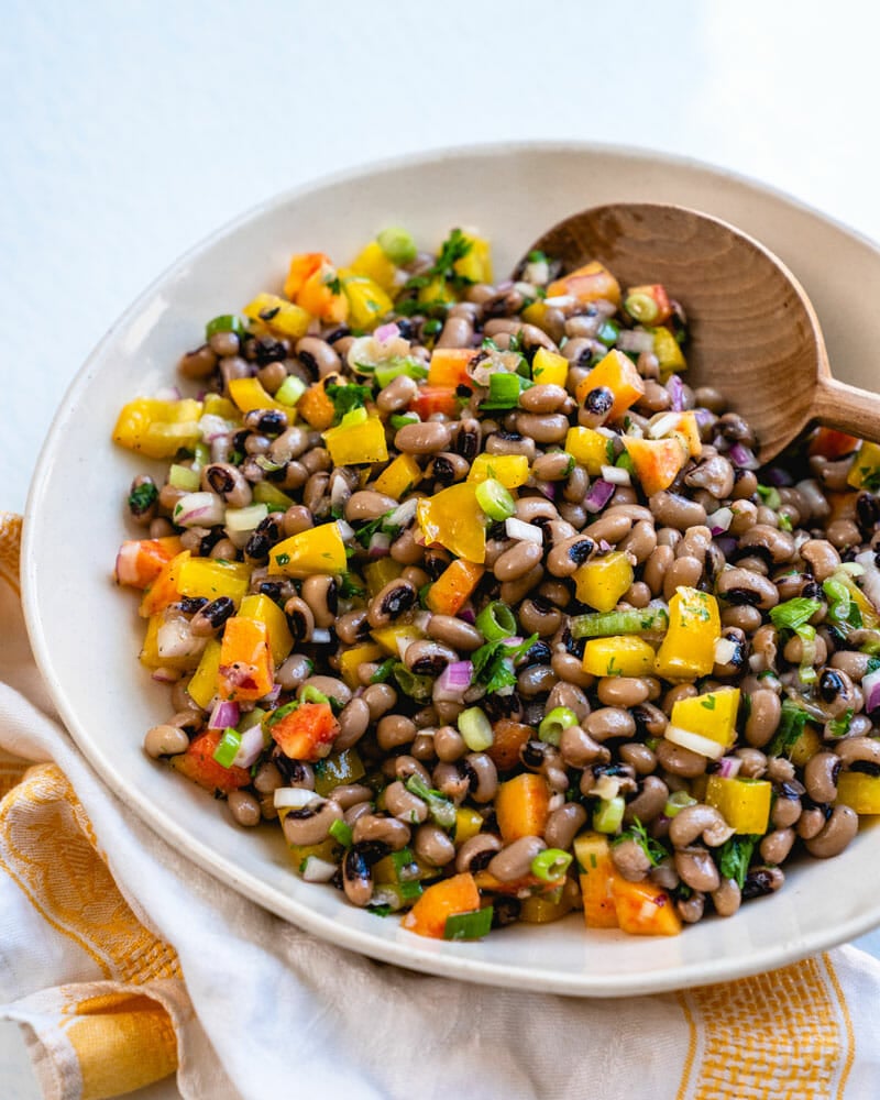 Black eyed pea salad