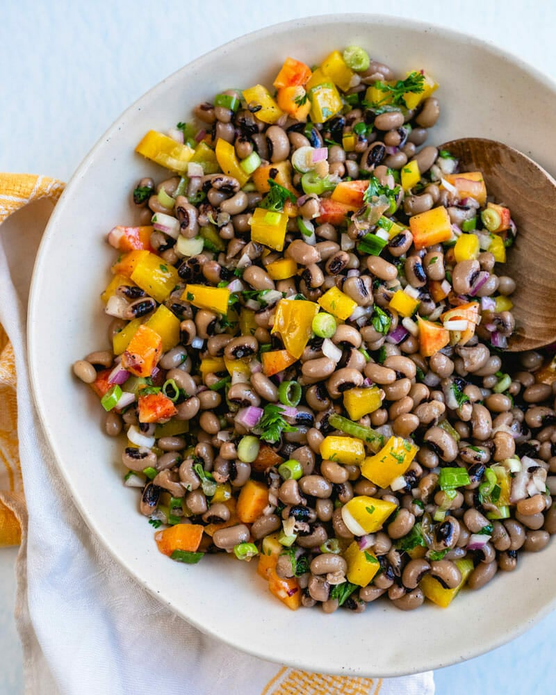 Black eyed pea salad