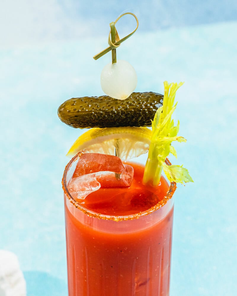 Red Snapper garnishes